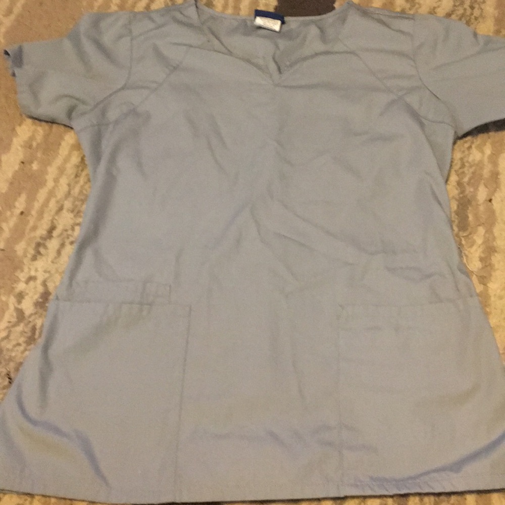 Gray Cherokee Scrub Top Size Small